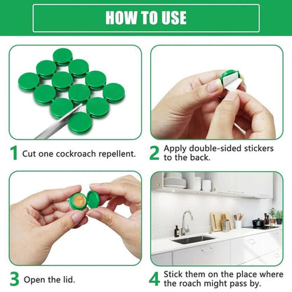 RoachShield™ Cockroach Repellent Tablets – Long-Lasting Roach Control for Home & Kitchen (Pack of 2)