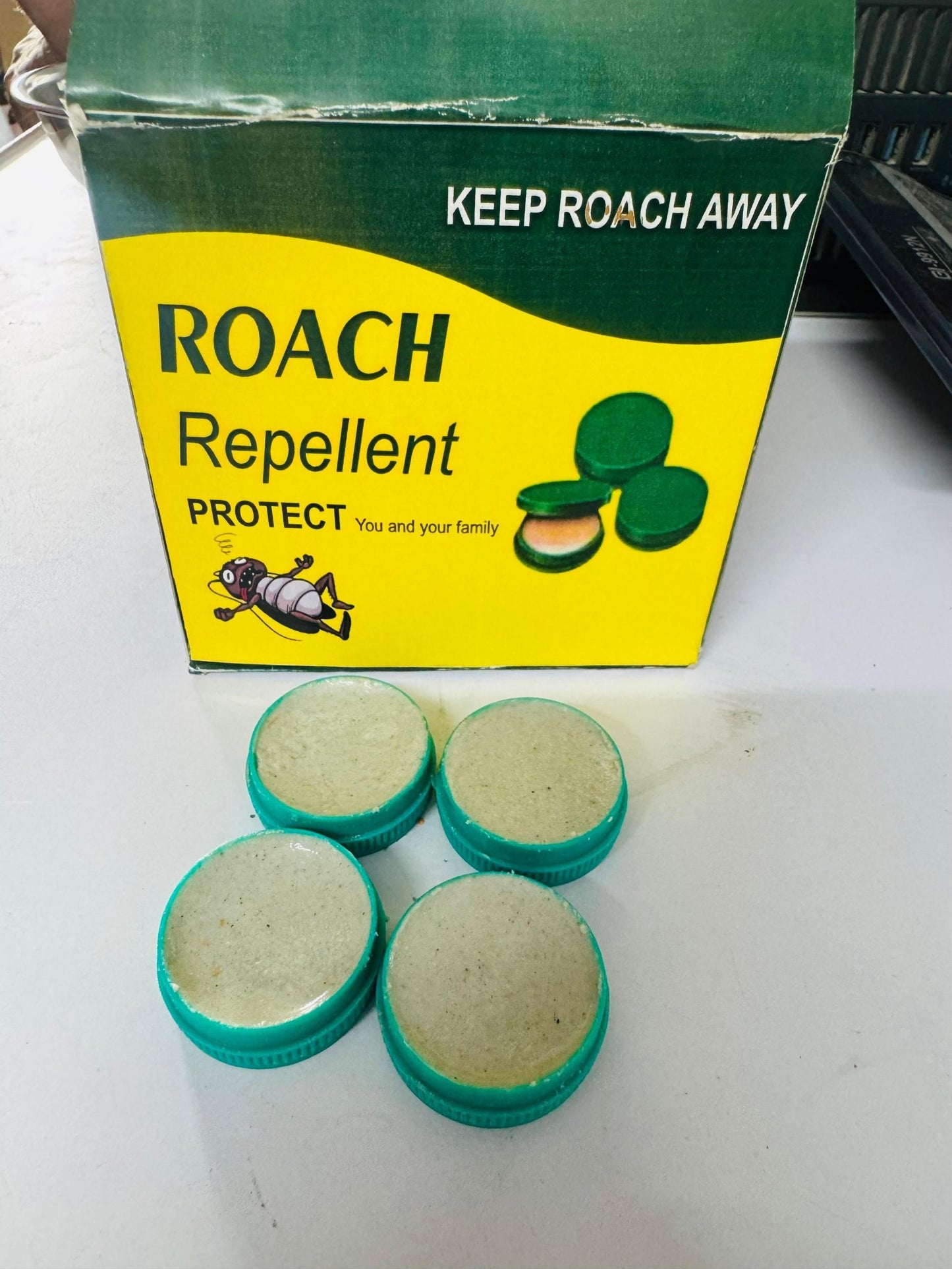 RoachShield™ Cockroach Repellent Tablets – Long-Lasting Roach Control for Home & Kitchen (Pack of 2)